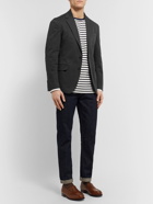 POLO RALPH LAUREN - Unstructured Garment-Dyed Stretch Cotton-Twill Blazer - Black