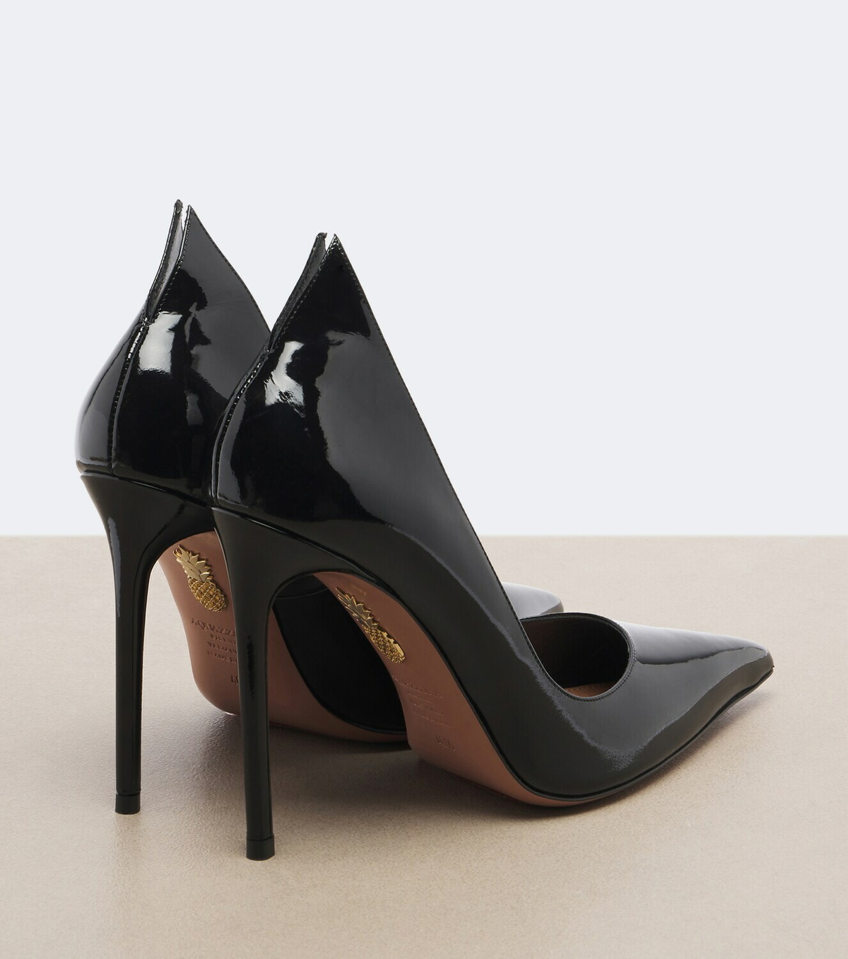 Aquazzura Linea patent leather pumps