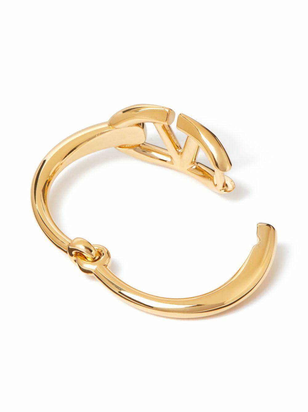 ブレスレット VALENTINO GOLD L VLOGO SIGNATURE BRACELET Vlogo Signature Bracelet In Metal And Swarovski® Crystals