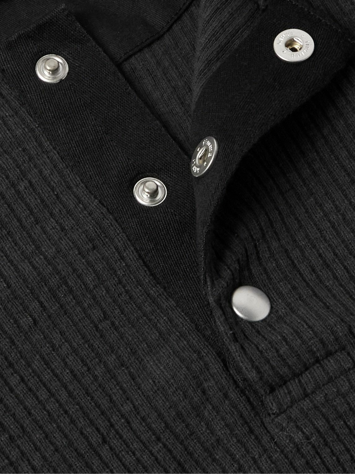 Our Legacy - Ballon Ribbed Cotton-Jersey Sweatshirt - Black