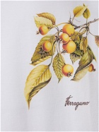 FERRAGAMO - Logo Printed Cotton T-shirt