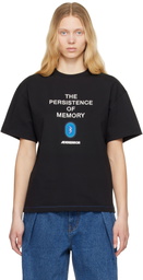 ADER error Black Blue Net Product. 49 T-shirt