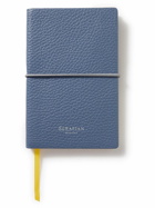 Serapian - Small Logo-Print Full-Grain Leather Notebook
