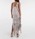 Missoni Mare Zig Zag lamé beach dress