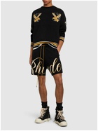 RHUDE - Rhude Script Knit Cotton Shorts