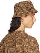 Isa Boulder SSENSE Exclusive Brown Bucket Hat