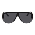 Versace Black Medusa Biggie Shield Sunglasses