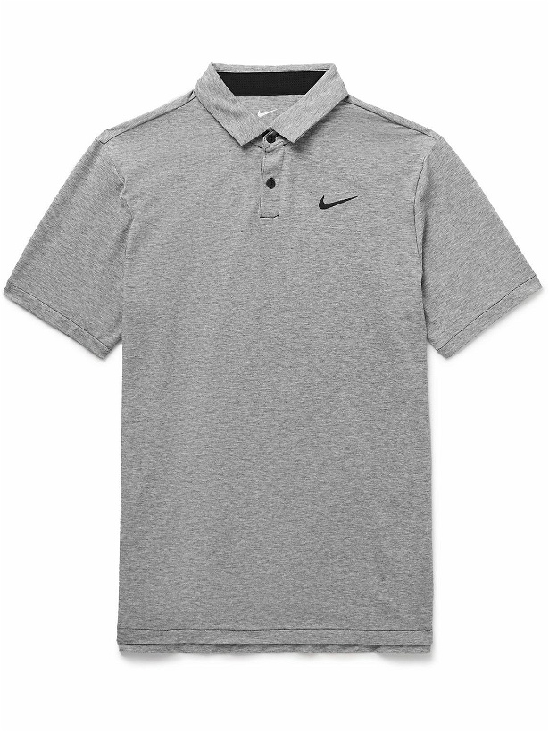 Photo: Nike Golf - Tour Dri-FIT Golf Polo Shirt - Gray