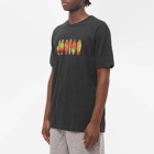 Air Jordan Men's Flight Mvp T-Shirt in Black/Infrared 23/Canyon Gold