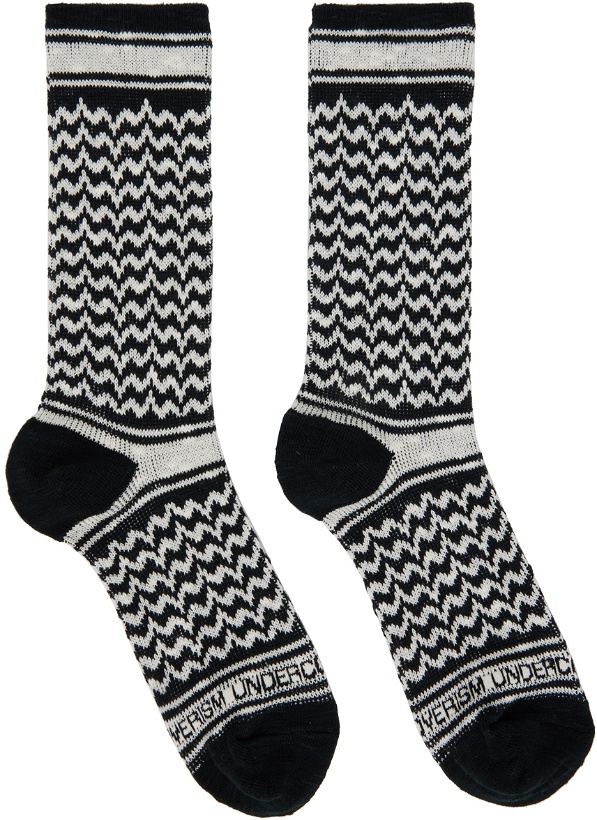 Photo: Undercoverism Black Striped Socks