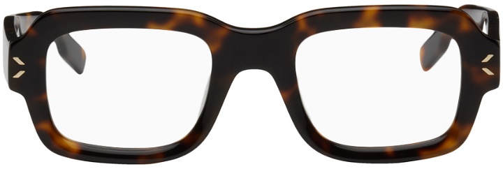 Photo: MCQ Tortoiseshell Square Optical Glasses