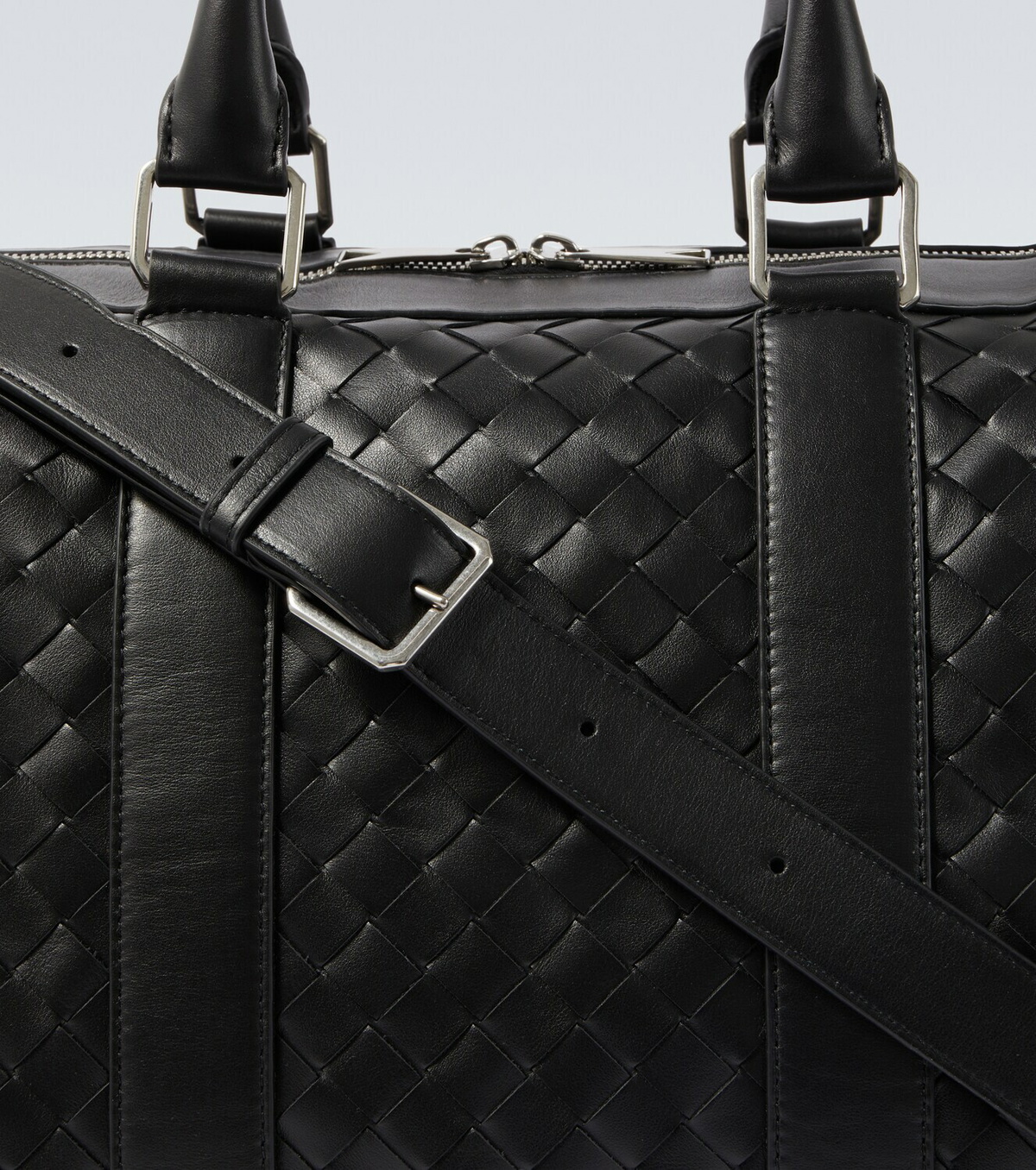 Bottega Veneta Intrecciato leather duffel bag