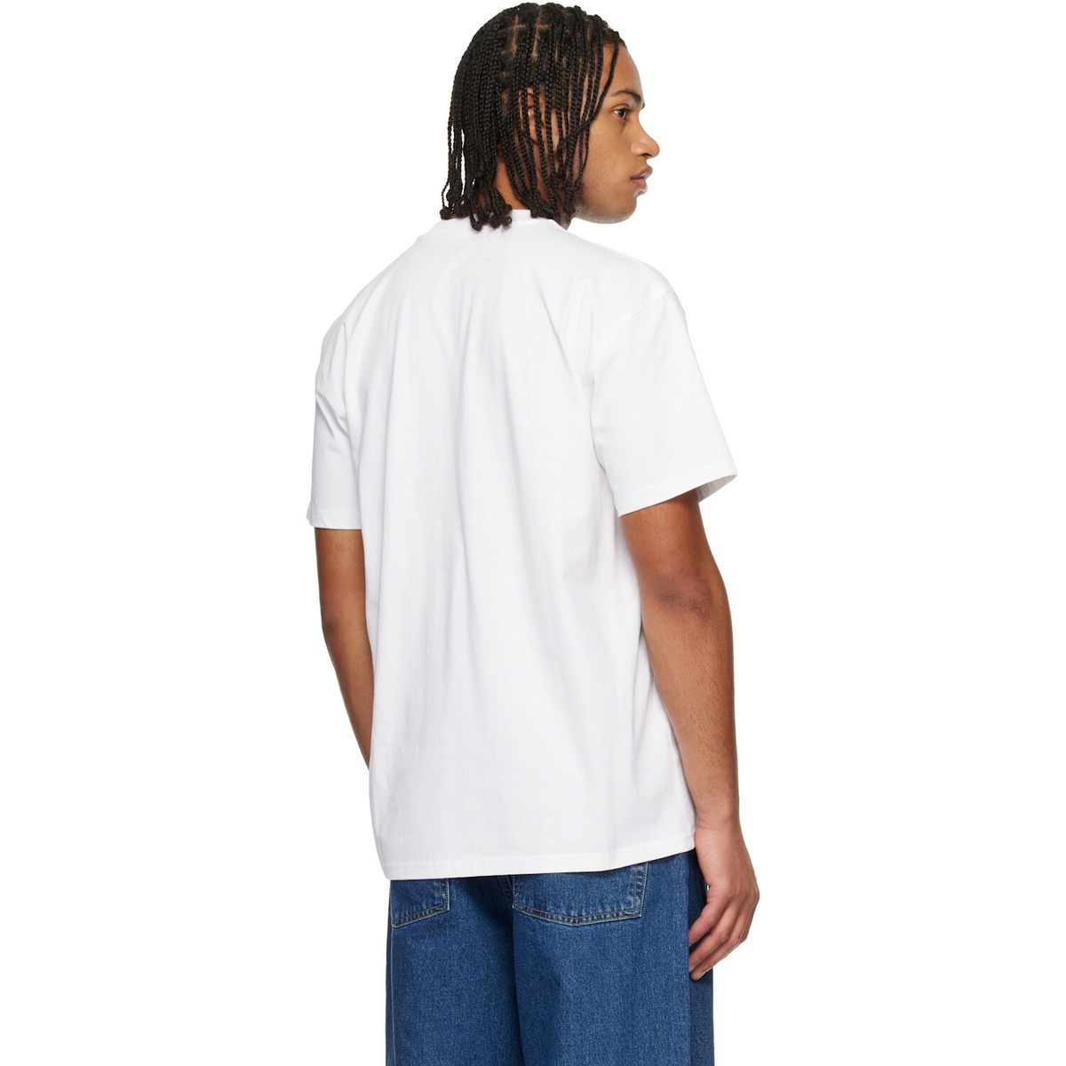 Carhartt Work In Progress White S/S American Script T-shirt