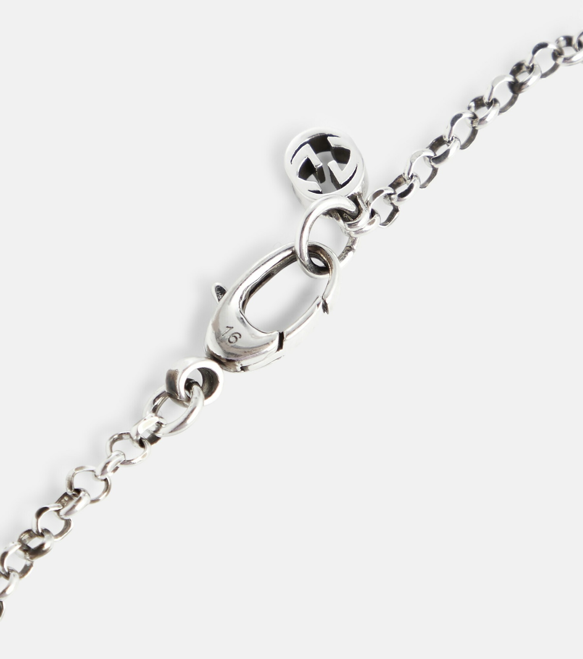 【GUCCI】 Double G Key Sterling Silver Ladies Bracelet Double G Key Bracelet by GUCCI | Diamond Cellar
