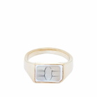Miansai x Gab Bois Sim Card Signet Ring in Gold