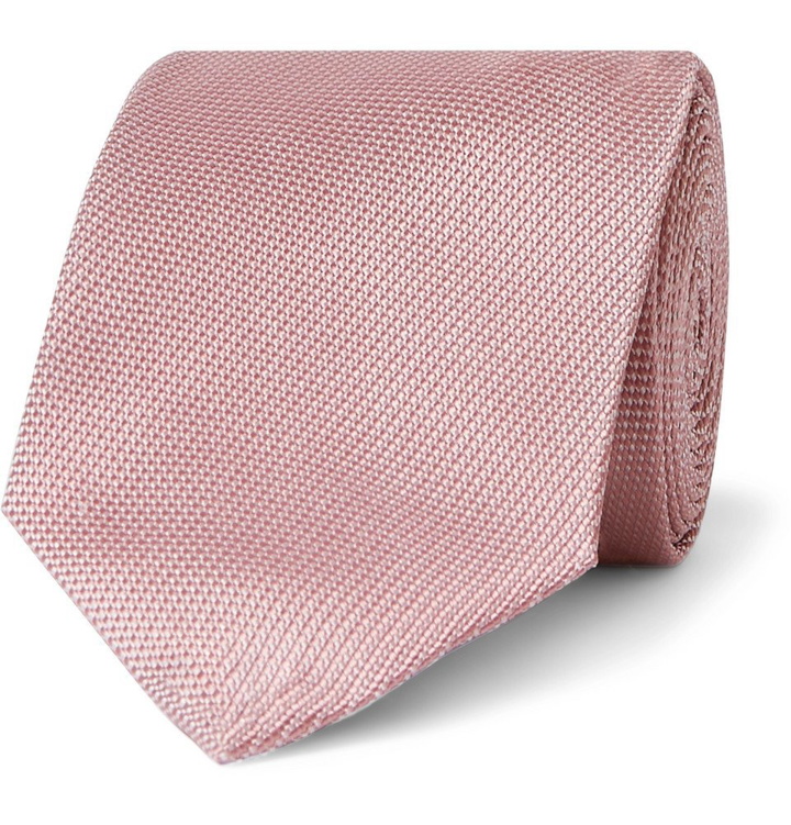 Photo: TOM FORD - 8cm Woven Tie - Pink