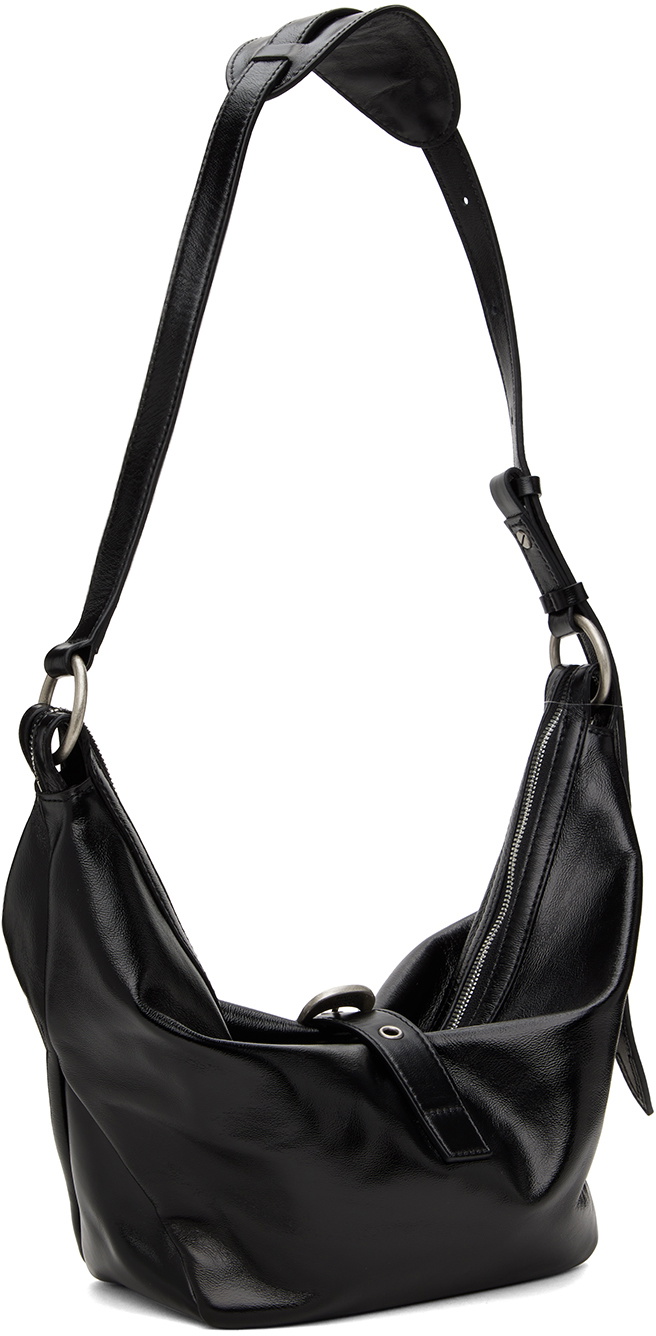 Marge Sherwood Black Belted Medium Bag