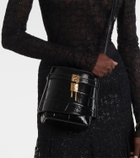Givenchy Shark Lock Medium leather bucket bag