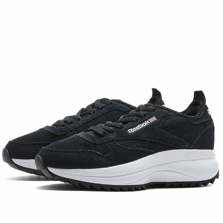 Photo: Reebok Men's Classic Leather SP Extra Sneakers in Core Black/Vector Blue