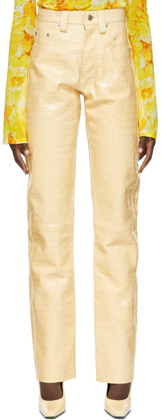 Photo: Kwaidan Editions Croco Leather Trousers