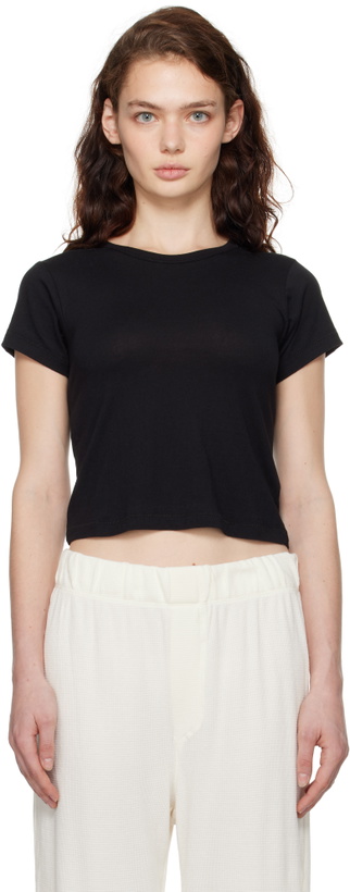 Photo: ÉTERNE Black Short Sleeve Baby T-shirt