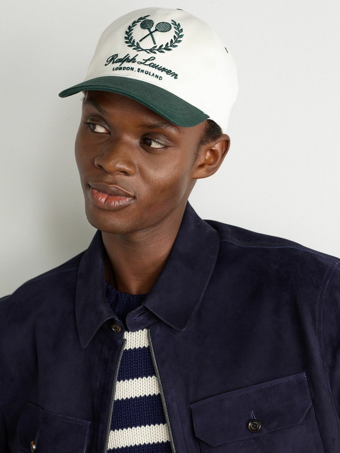 Ralph Lauren Purple label - Logo-Embroidered Cotton-Blend Twill Baseball Cap