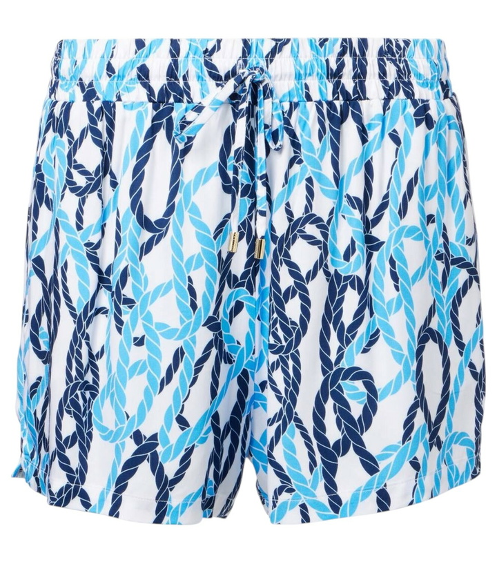Photo: Melissa Odabash Annie high-rise shorts