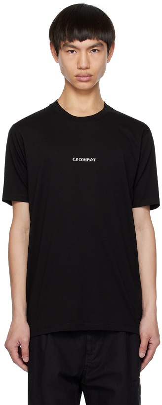 Photo: C.P. Company Black Printed T-Shirt