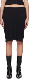 Cou Cou Black 'The Slip' Midi Skirt