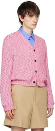 Wooyoungmi Pink Hardware Cardigan