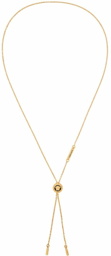 Versace Gold Medusa Bolo Necklace