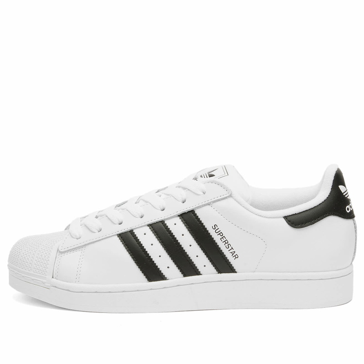 Photo: Adidas Superstar II Sneaker in White/Core Black