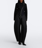 Alaïa Denim biker jacket