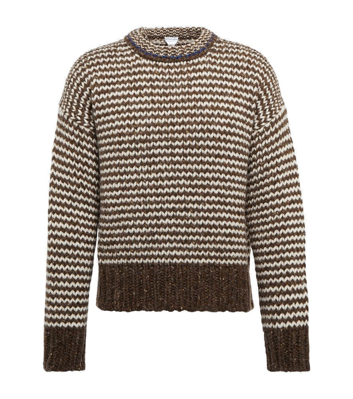 Photo: Bottega Veneta - Striped wool sweater