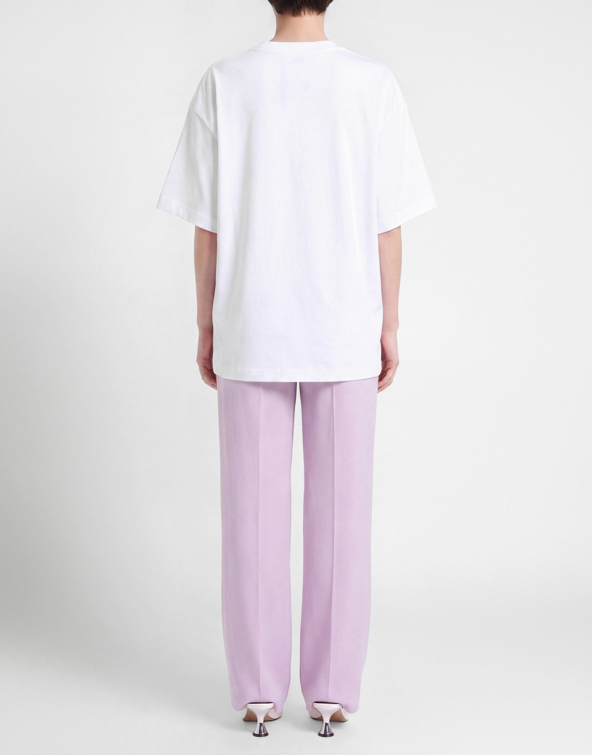 Lanvin Womens T-shirt in White