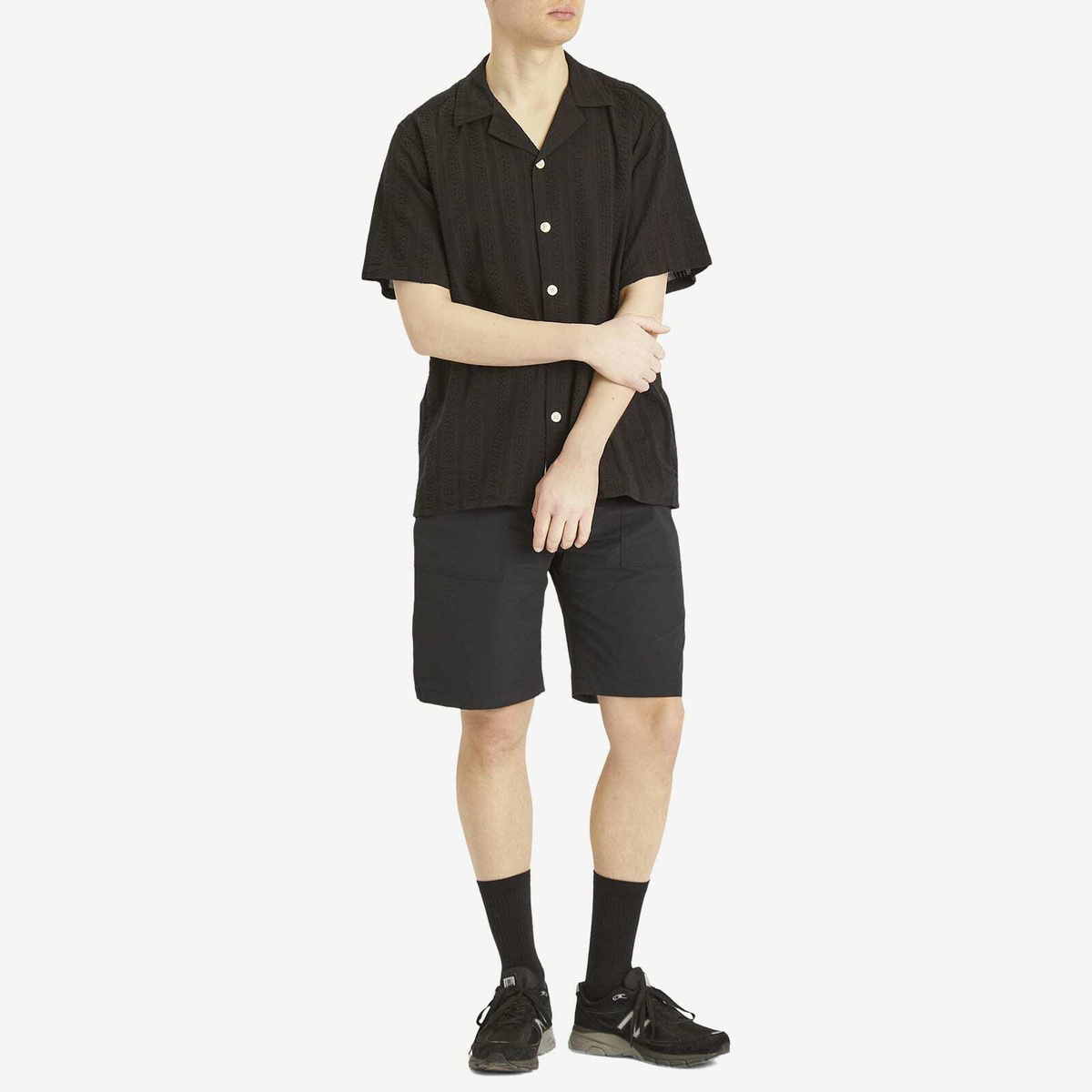 Foret Men's Sienna Tech Shorts in Black
