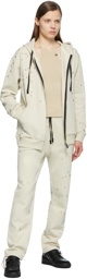 1017 ALYX 9SM Beige Studded Double Logo Lounge Pants