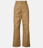 Dries Van Noten Cotton wide-leg pants