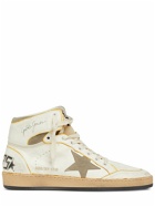 GOLDEN GOOSE - Sky Star Leather & Suede Sneakers