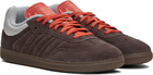 Dingyun Zhang Brown adidas Originals Edition DYZ Samba Sneakers