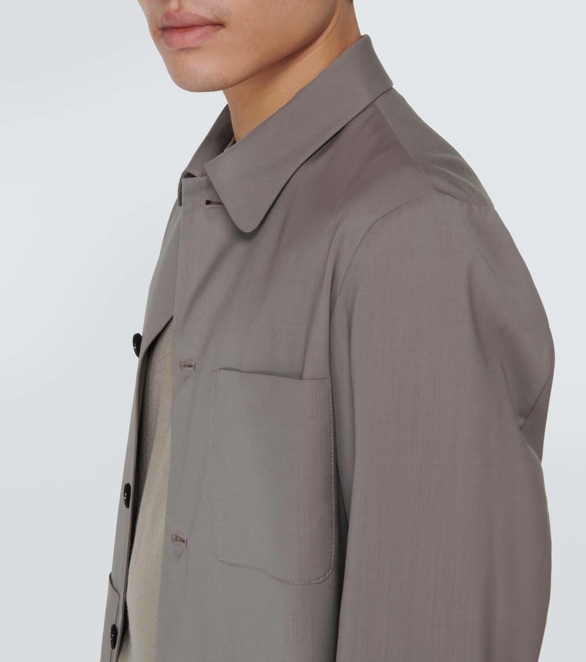 Barena Venezia Visal virgin wool overshirt Barena