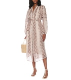 Zimmermann Bellitude ramie midi dress