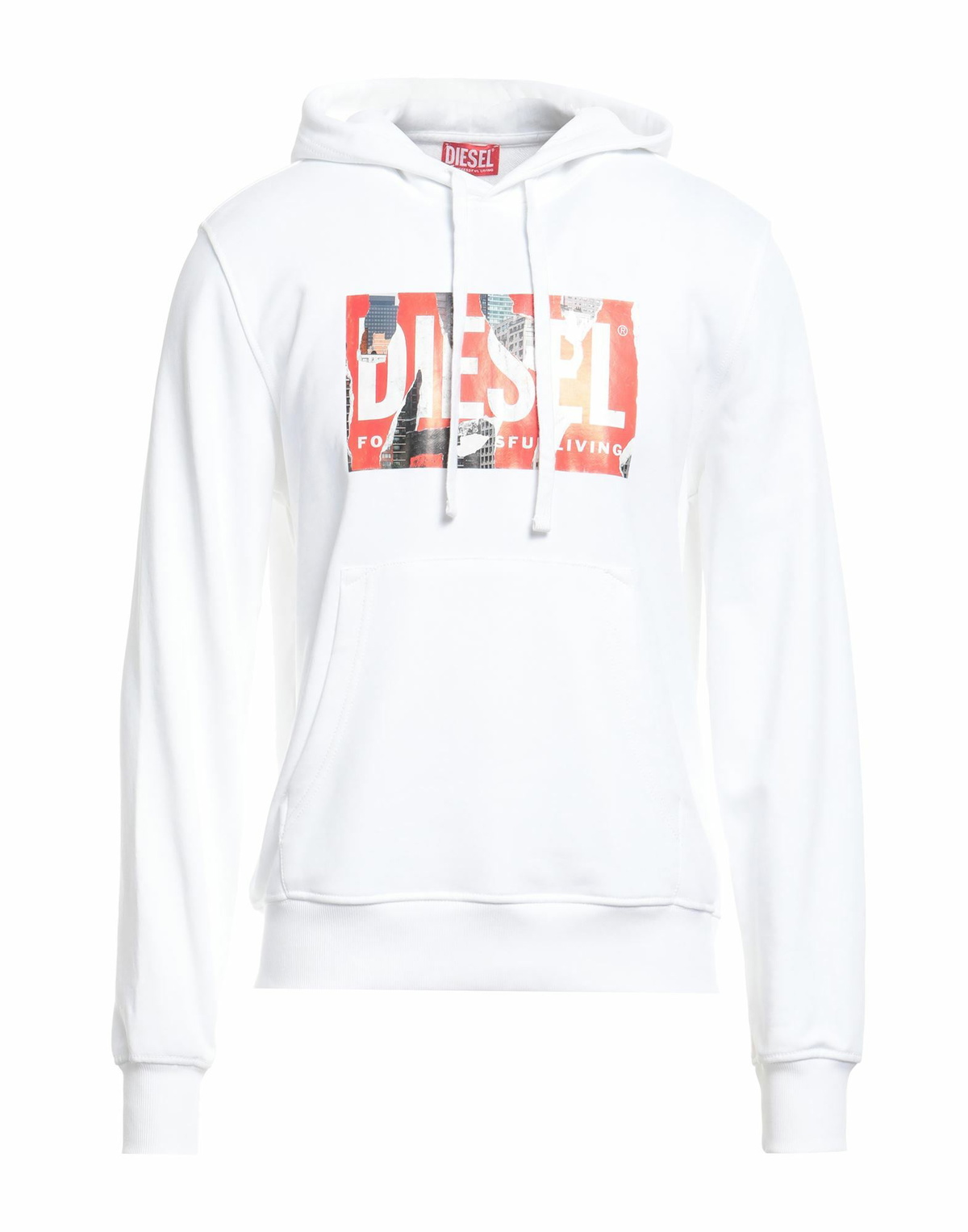 Diesel Mens Sweatshirt in White