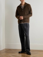 NN07 - 6398 Merino Wool-Felt Jacket - Brown