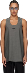 Fear of God Gray Oxford Tank Top
