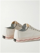 Visvim - Seeger Leather and Rubber-Trimmed Canvas Sneakers - White