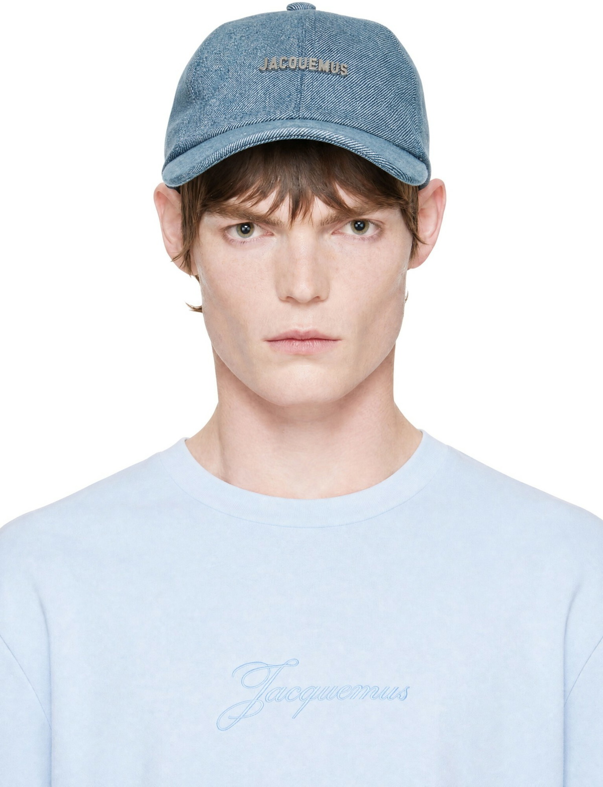 JACQUEMUS Blue 'The Gadjo baseball' Cap
