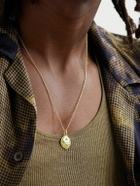 Elhanati - Star Sign Taurus Gold Emerald Pendant Necklace