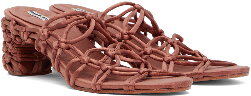 Isa Boulder Brown Depth Heeled Sandals