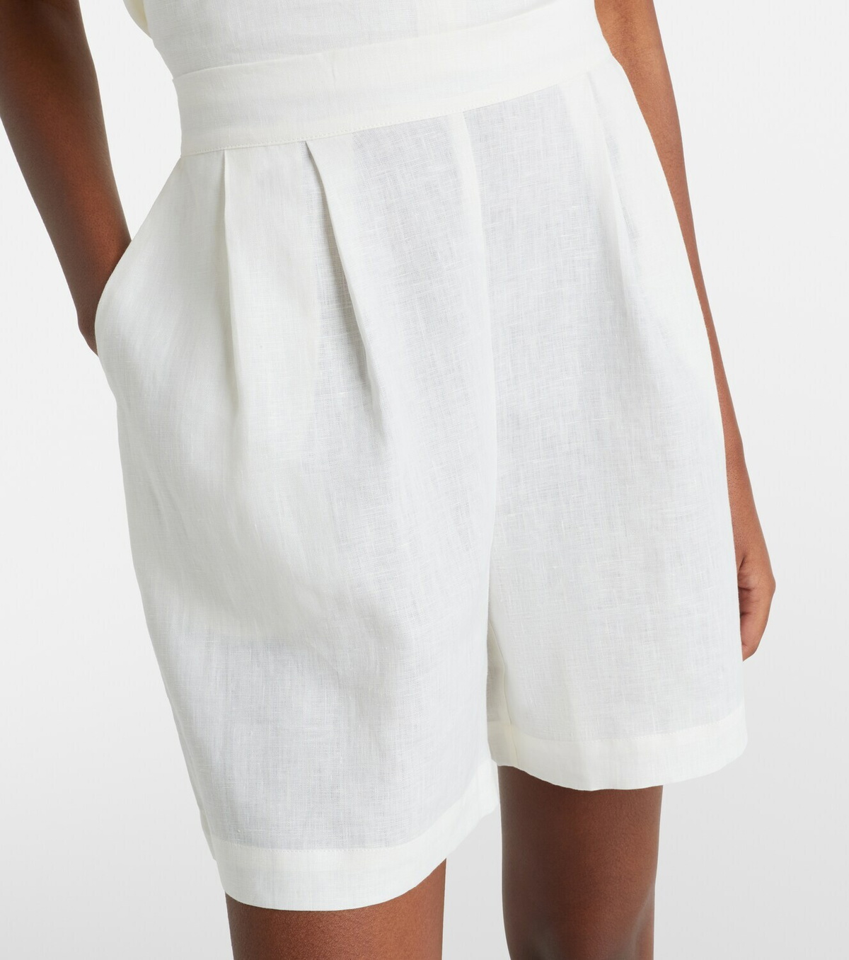Asceno Linen shorts